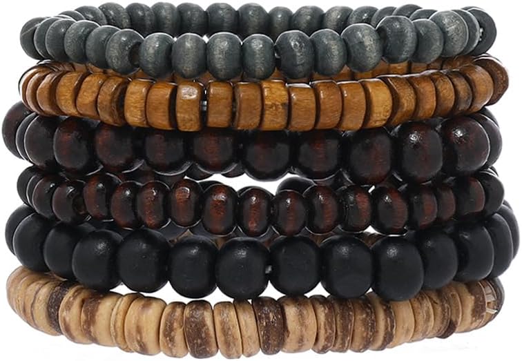 JAVMOO Gothic Bracelet Adjustable Punk Braided Leather Multilayer Grunge Set Bracelets Emo Metal Cuff Wrap Bangles Meaningful Gift - Image 1